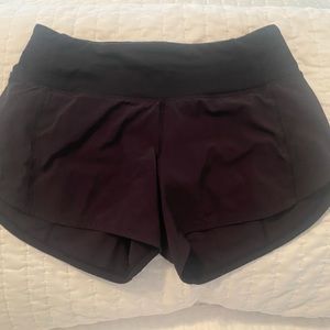 Lululemon speed up shorts